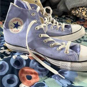 Converse High-Top Sneakers in Light Purple